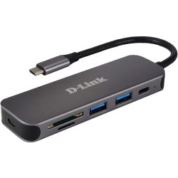 D-Link 5-in-1 USB-C Hub...