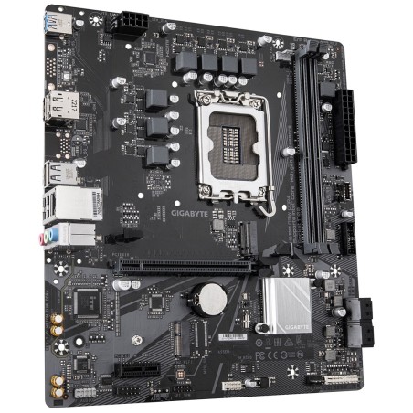 GIGABYTE H610M D3W DDR4 Motherboard - Supports 14th Gen. Intel Core CPUs, 5+1+1 phases VRM, up to 3200MHz DDR4, 1xPCIe 3.0 M.2, 1GbE LAN, USB 3.2 Gen 1
