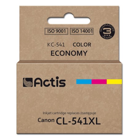 Actis KC-541 ink for Canon printer (replacement CL-541XL) Supreme, 18 ml, blue, yellow, magenta.