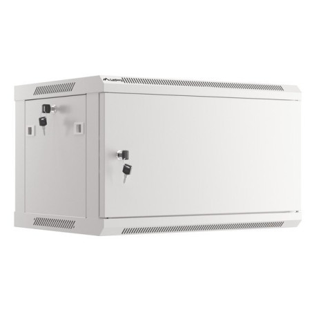Lanberg WF01-6406-00S rack cabinet 6U Wall mounted rack Grey