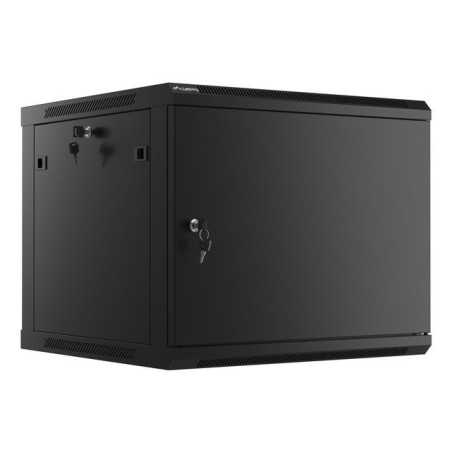 Lanberg WF01-6609-00B rack cabinet 9U Wall mounted rack Black