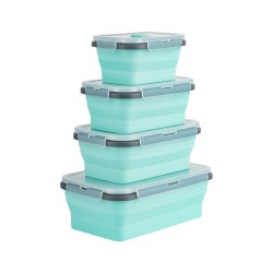 Set of foldable containers...