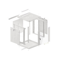 Lanberg WF01-6612-10S rack...