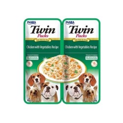 INABA Dog Twin Chicken with...