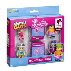 STUMBLE GUYSxBARBIE FIGURES...