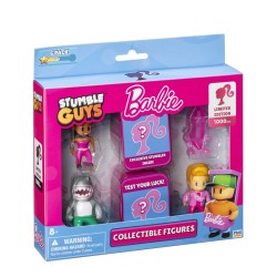 STUMBLE GUYSxBARBIE FIGURES...