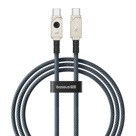 Baseus Unbreakable USB C to USB C cable 1 m 100 W White