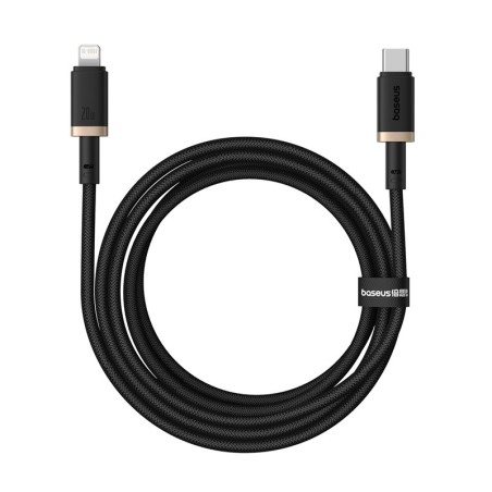 Baseus Dura Type C fast charging cable for iP 20 W 2 m Black, Gold