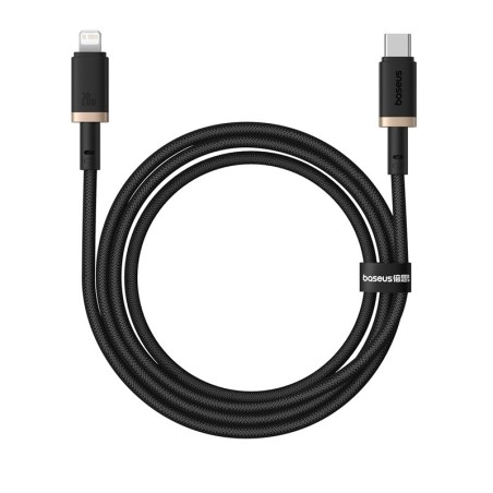 Baseus Dura Type C fast charging cable for iP 20 W 1 m Black, Gold
