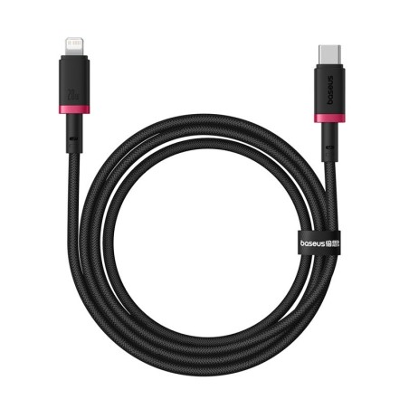 Baseus Dura Type C fast charging cable for iP 20 W 1 m Black, Red