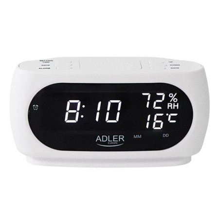 Alarm clock ADLER AD 1186 white