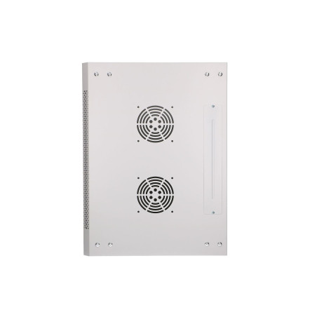 Extralink Rackmount cabinet 12U 600x450 ASP Gray wall mounted, metal door