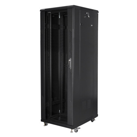 Lanberg FF01-6837-12B rack cabinet 37U Freestanding rack Black