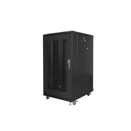 Lanberg FF01-6822-23B rack cabinet 22U Freestanding rack Black