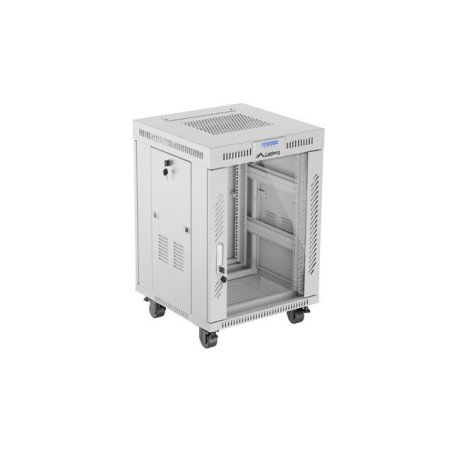 Lanberg FF01-6615-12SL rack cabinet 15U Freestanding rack Grey