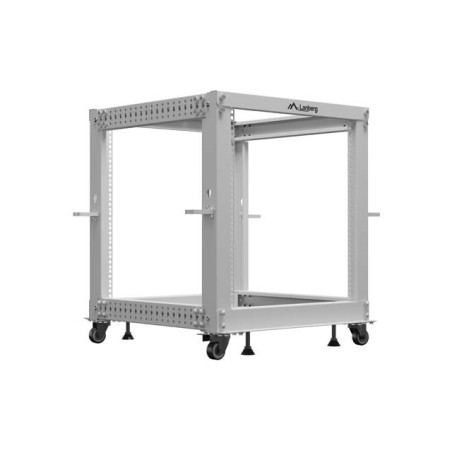 Open Rack 19'' 12U 600x600-1100 grey