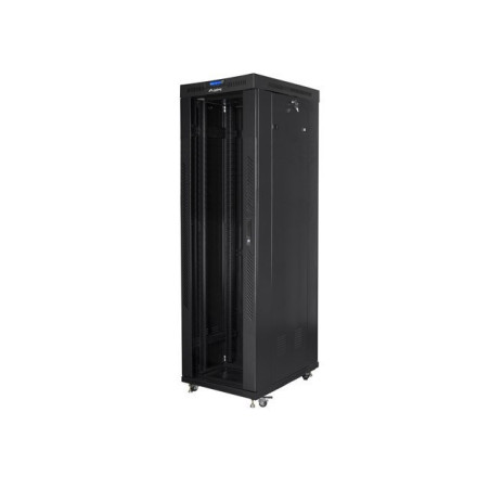 Lanberg FF01-6042-12BL rack cabinet 42U Freestanding rack Black