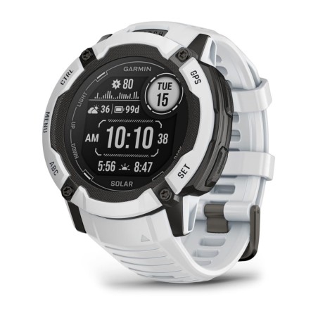 Garmin Instinct 2X Solar 2.79 cm (1.1") MIP 50 mm Digital 176 x 176 pixels Touchscreen White GPS (satellite)