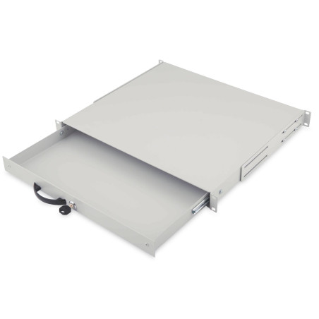 Digitus Lockable drawer for 482.6 mm (19") network and server cabinets, 1U