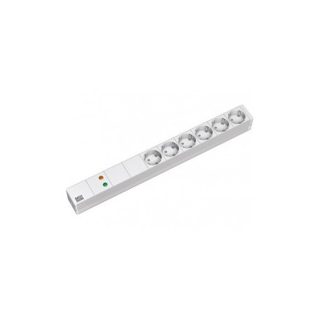 Bachmann 333.402 power extension 2 m 6 AC outlet(s) Indoor Grey