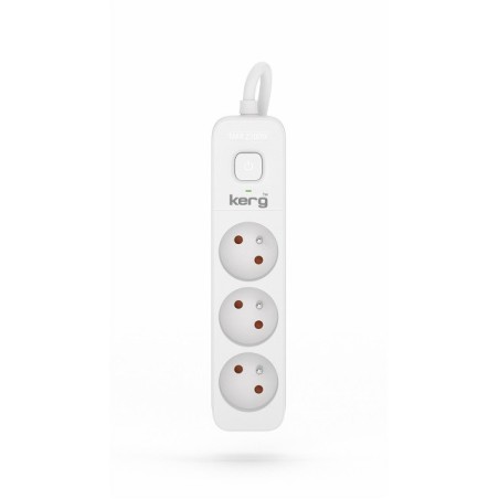 KERG power strip with switch 3 sockets 1.5m 10A