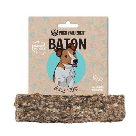 PAKA ZWIERZAKA Cod Bar 12 cm - dog treat - 28g