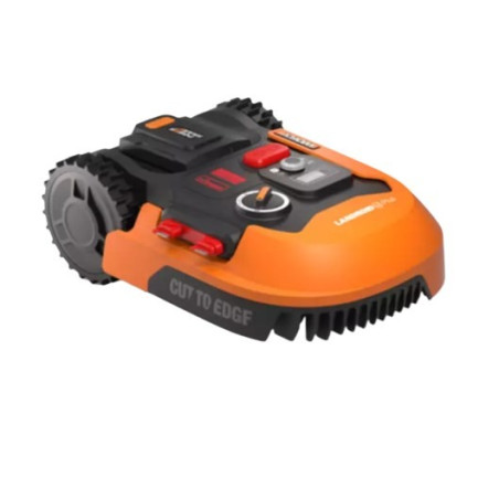 WORX WR167E lawn mower Robotic lawn mower Battery Black, Orange