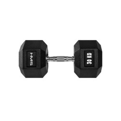 Dumbbell 30 kg HMS Hex Pro 30