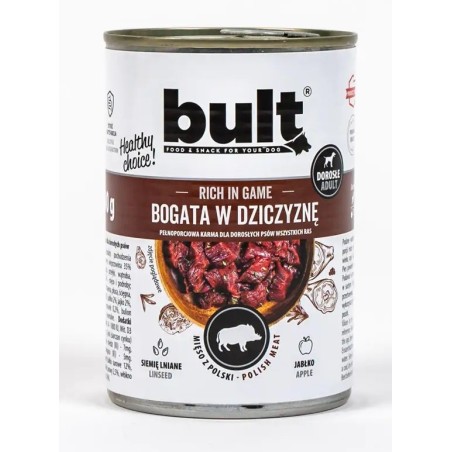 BULT Rich in game - Wet dog food - 400 g