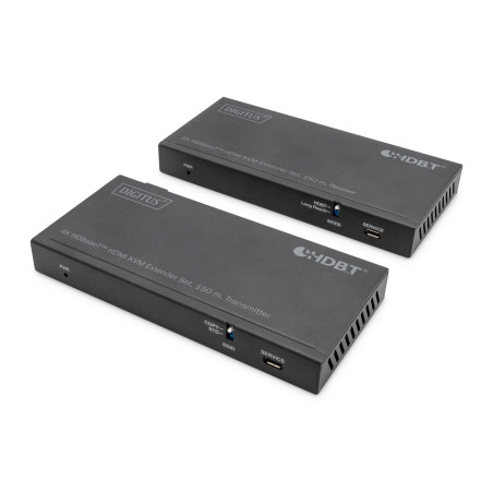 Digitus 4K HDBaseT™ 2.0 HDMI KVM extender set, 150 m