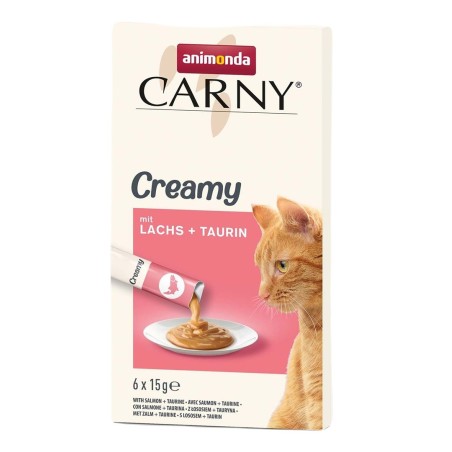 ANIMONDA Carny Salmon with taurine - cat treats - 6 x 15g