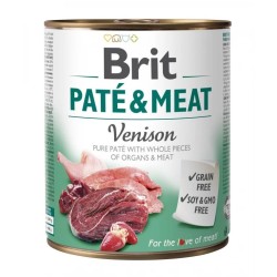 BRIT Paté & Meat Venison -...