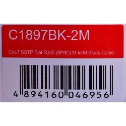 UNITEK CABLE RJ-45, 2m,...