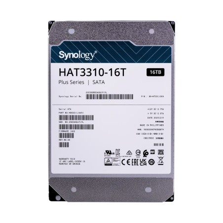 Synology HAT3310-16T internal hard drive 3.5" 16 TB Serial ATA