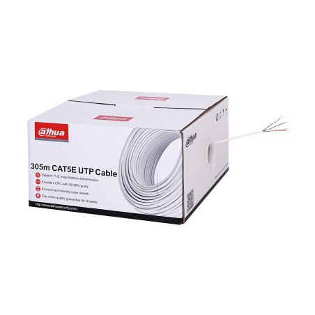 Dahua Technology PFM920I-5EUN networking cable White 305 m Cat5e U/UTP (UTP)