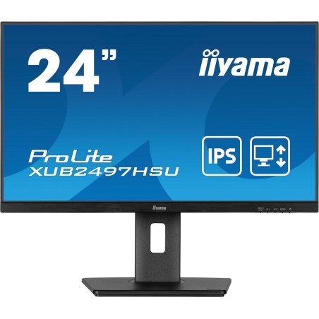 iiyama XUB2497HSU-B2 computer monitor 60.5 cm (23.8") 1920 x 1080 pixels Full HD LED Black