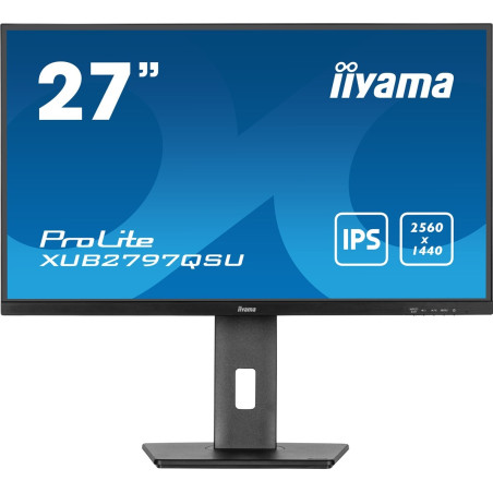 iiyama ProLite XUB2797QSU-B2 computer monitor 68.6 cm (27") 2560 x 1440 pixels Quad HD LED Black
