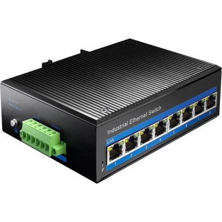 Network switch/switch - Cudy IF1008P (10/100) Black