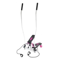 Pink diagonal stepper with...