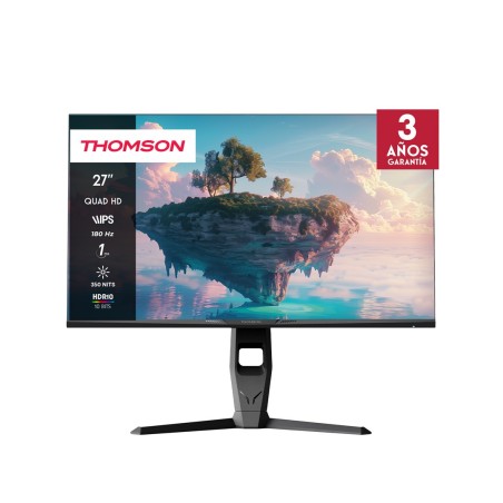 Thomson M27QG5Y14 computer monitor 68.6 cm (27") 2560 x 1440 pixels Quad HD LED Grey