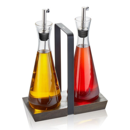 GEFU X-PLOSION oil/vinegar dispenser 0.25 L Glass, Silicone, Stainless steel Transparent