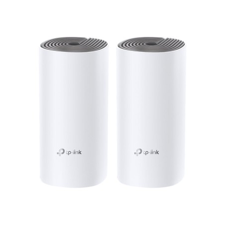 C1200 Whole Home Mesh Wi-Fi System | Deco E4 (2-pack) | 802.11ac | 867+300 Mbit/s | 10/100 Mbit/s | Ethernet LAN (RJ-45) ports 2 | Mesh Support Yes | MU-MiMO Yes | No mobile broadband | Antenna type 2xInternal