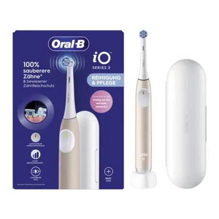 Oral-B 2 iO Adult Vibrating toothbrush Pink, White