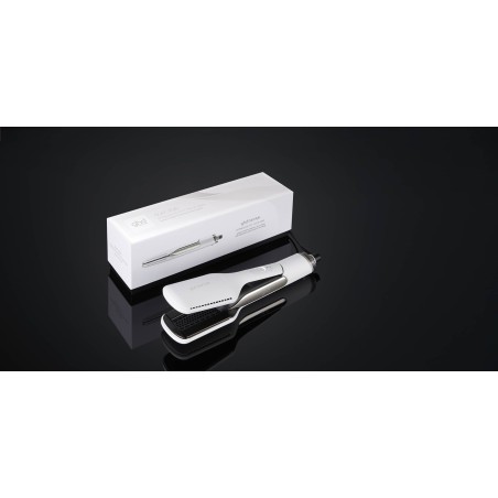 GHD Duet Style Straightening iron Steam White