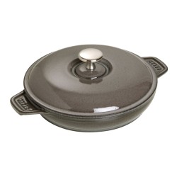 Round baking dish with lid...