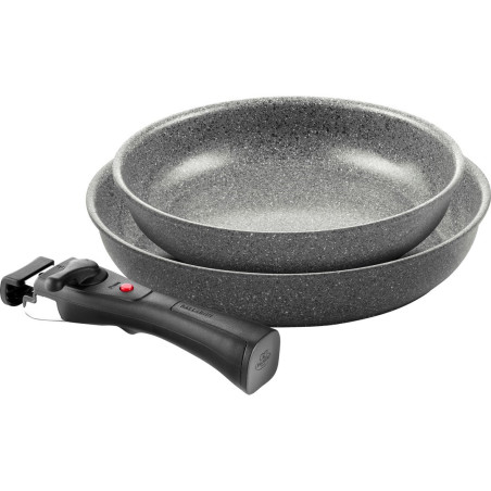 BALLARINI TORRE Set of 2 frying pans (24 + 28 cm) 1H