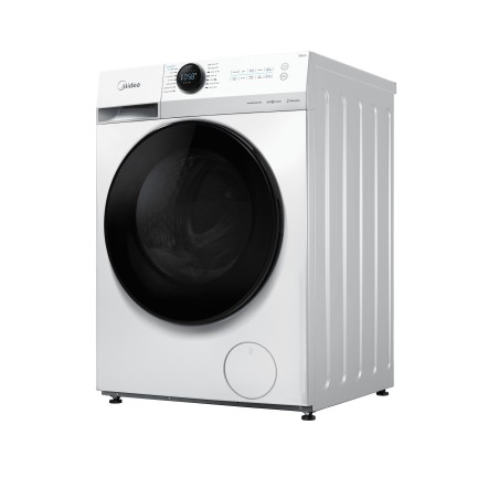 Midea Washing Machine | MF200W80WB/W-HR | Energy efficiency class A | Front loading | Washing capacity 8 kg | 1400 RPM | Depth 48 cm | Width 60 cm | Display | LCD | Steam function | White