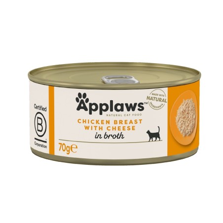 APPLAWS Chicken breast with cheese - wet cat food - 70g