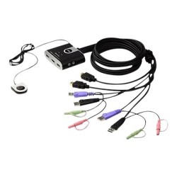 Aten 2-Port USB HDMI/Audio...
