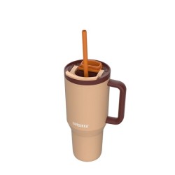 Thermal mug with telescopic...